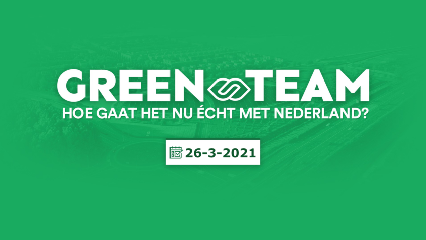 Green team banner 25