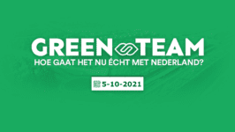 Green team banner