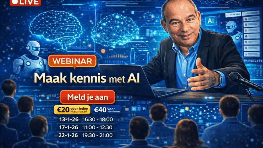 Aanmelding Webinar “Maak kennis met AI” - 113783