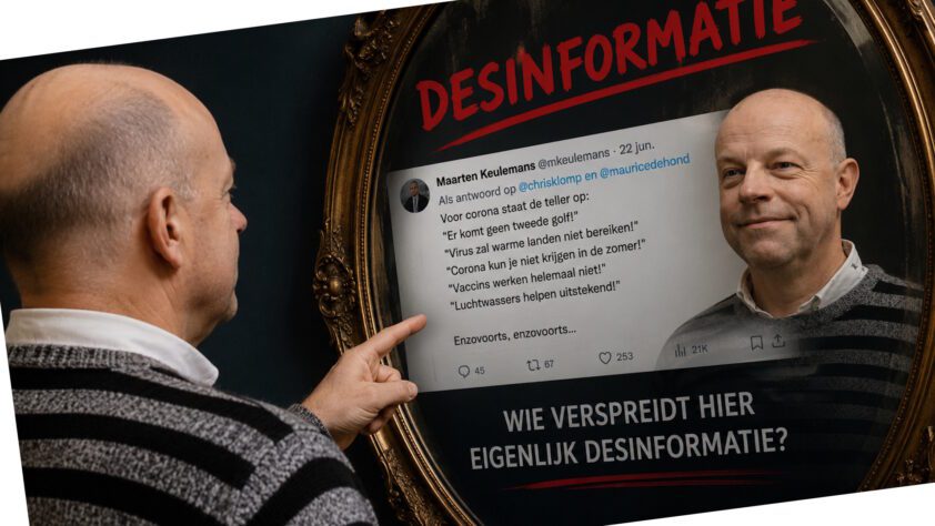 Wie verspreidt hier eigenlijk desinformatie? - 118336